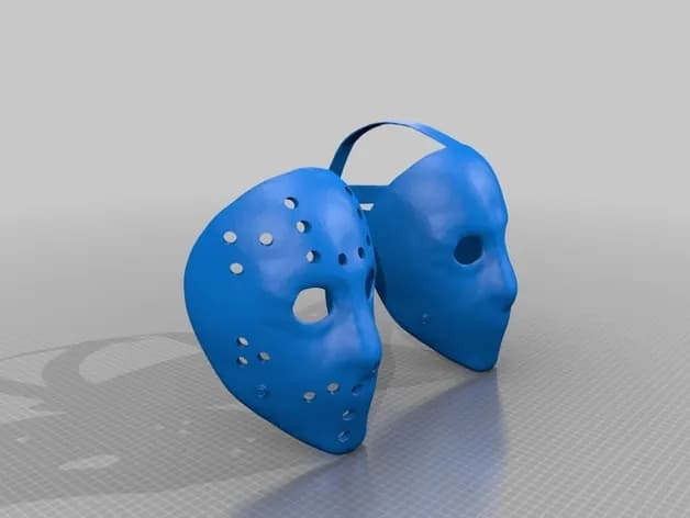 STL - Máscara de Hockey Jason Voorhees render 2
