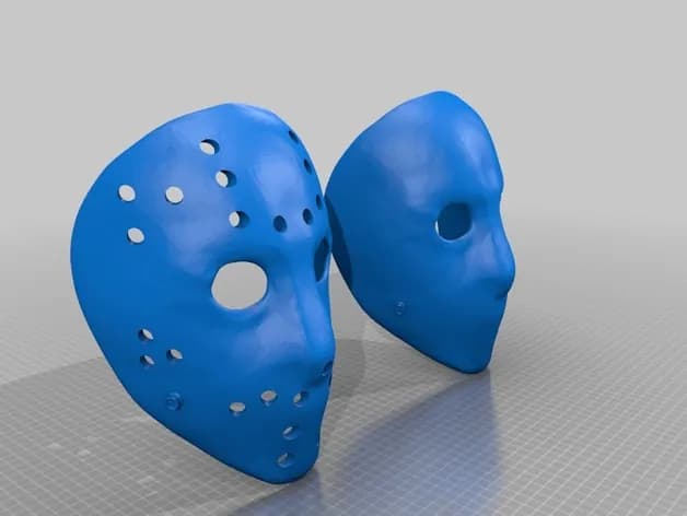 STL - Máscara de Hockey Jason Voorhees render 3