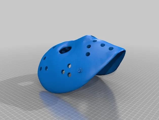 STL - Máscara de Hockey Jason Voorhees render 4