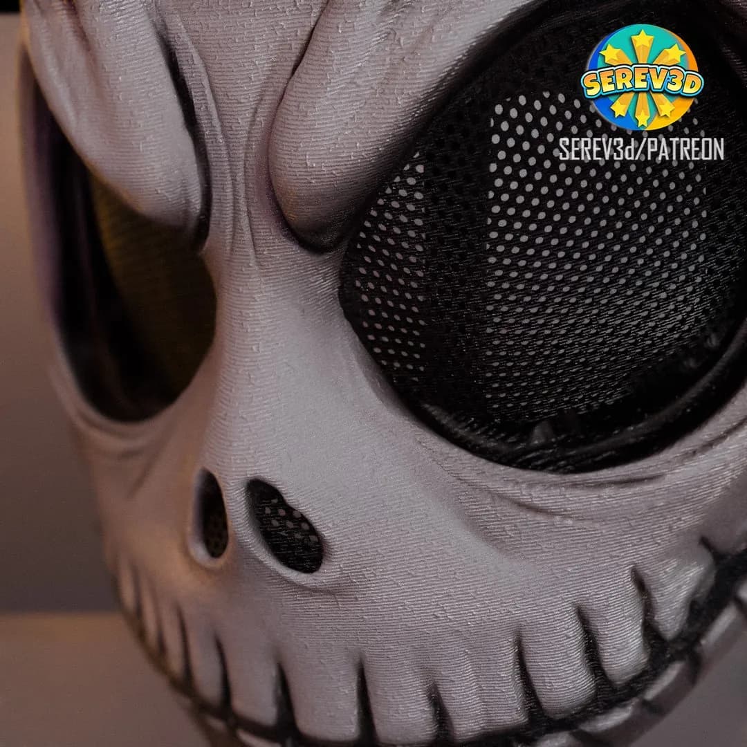 STL - Máscara de Jack Skellington
