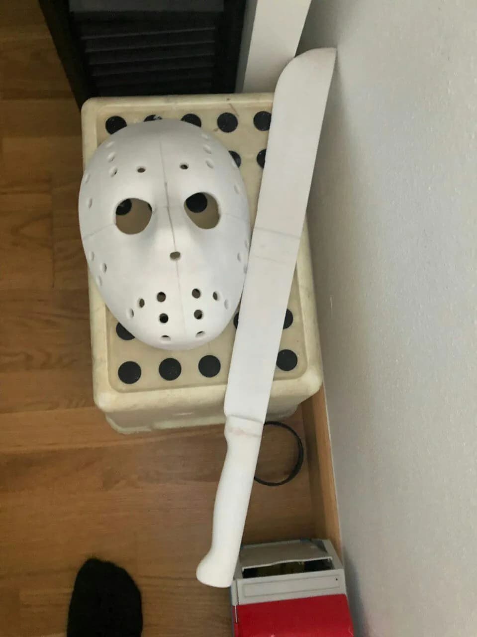 STL - Jason mask with machete