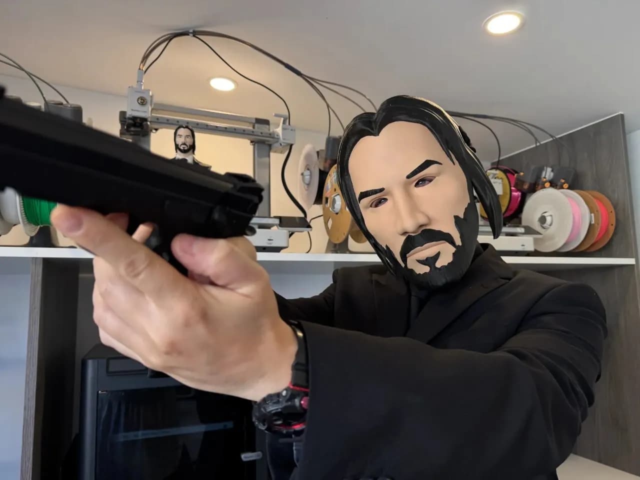 STL - Máscara de John Wick