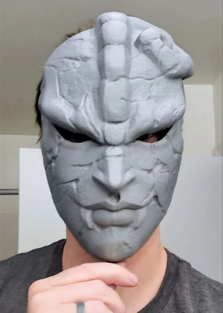 STL - Máscara de Jotaro Kujo: Stone Mask