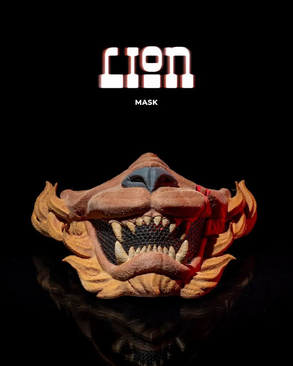 STL - Máscara de León Imponente
