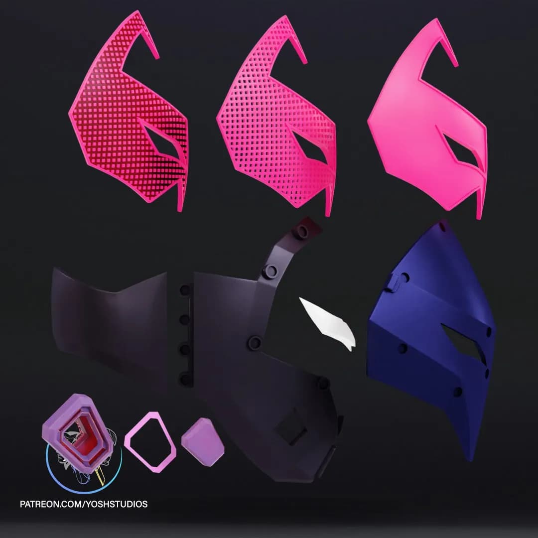 STL - Máscara de Miles Prowler 2