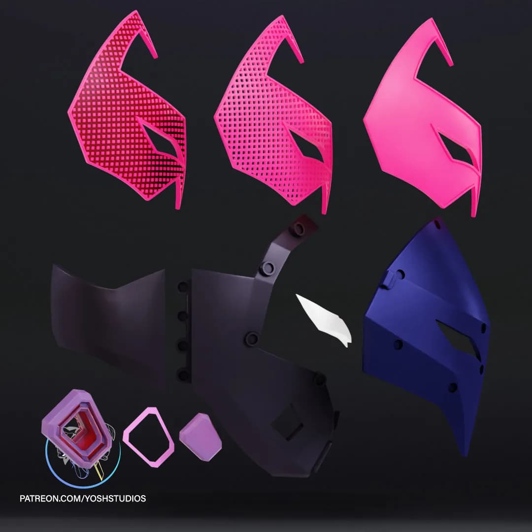 STL - Máscara de Miles Prowler 2