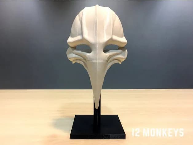 STL - Máscara de mono para cosplay
