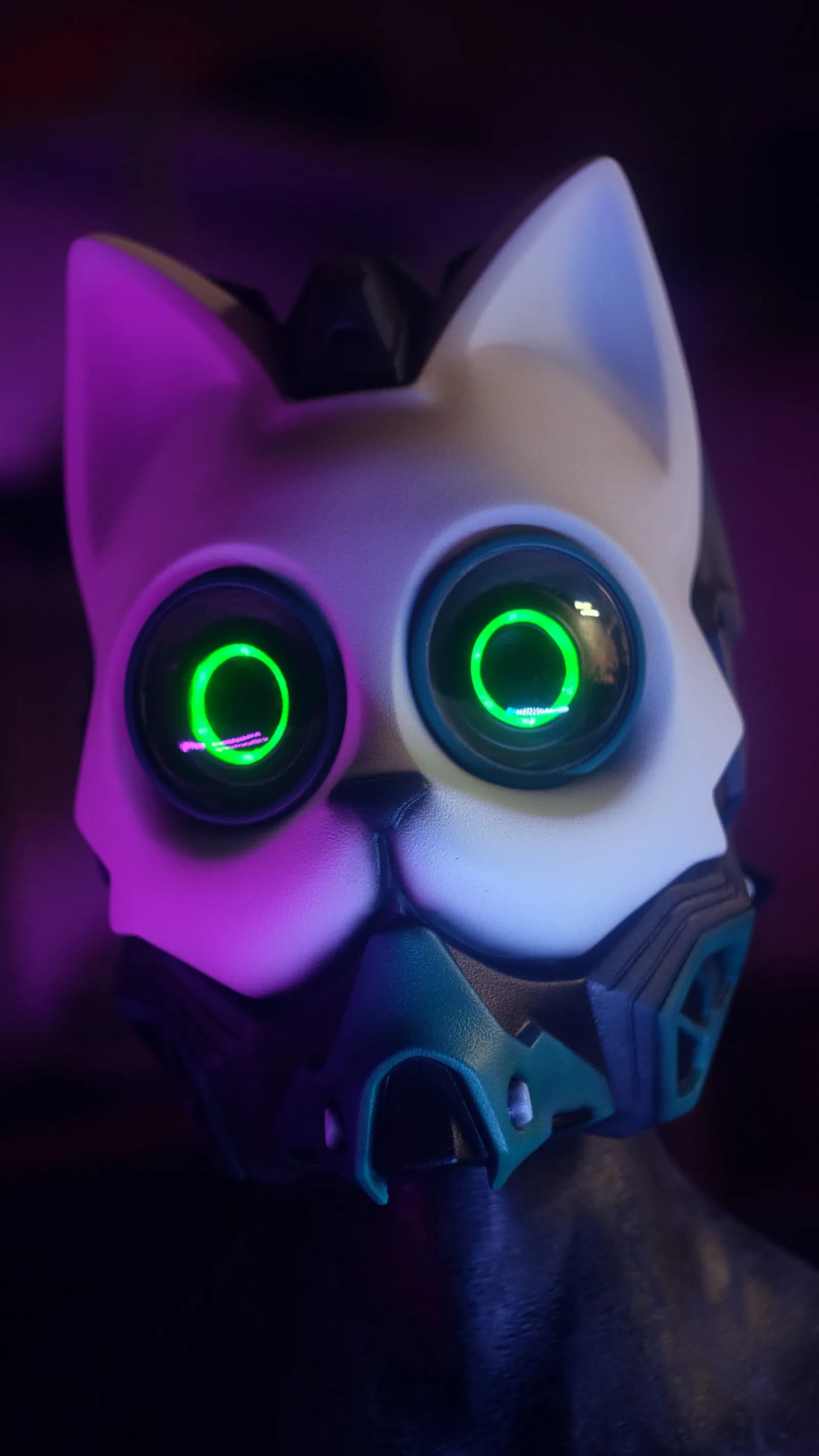 STL - Máscara de nekomata cosplay