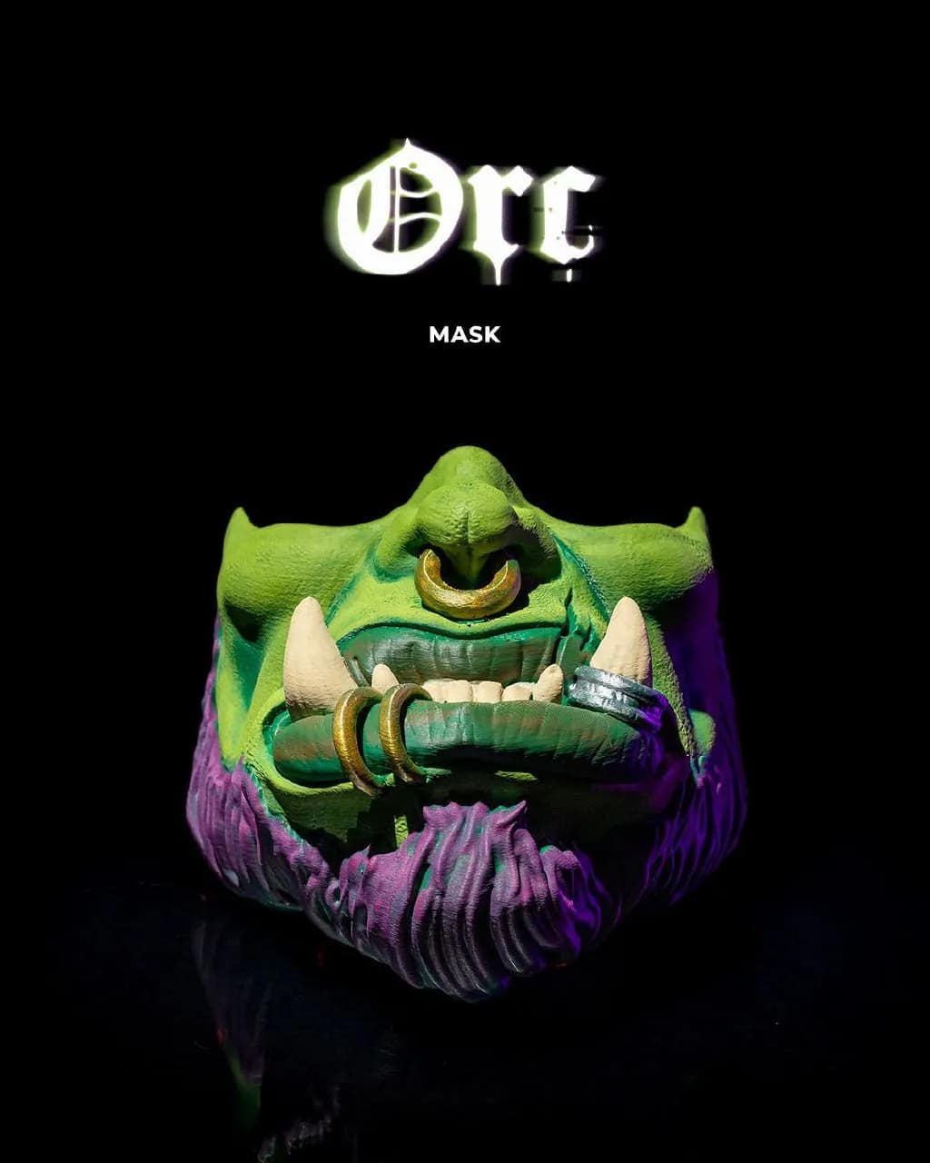 STL - Máscara de Orc