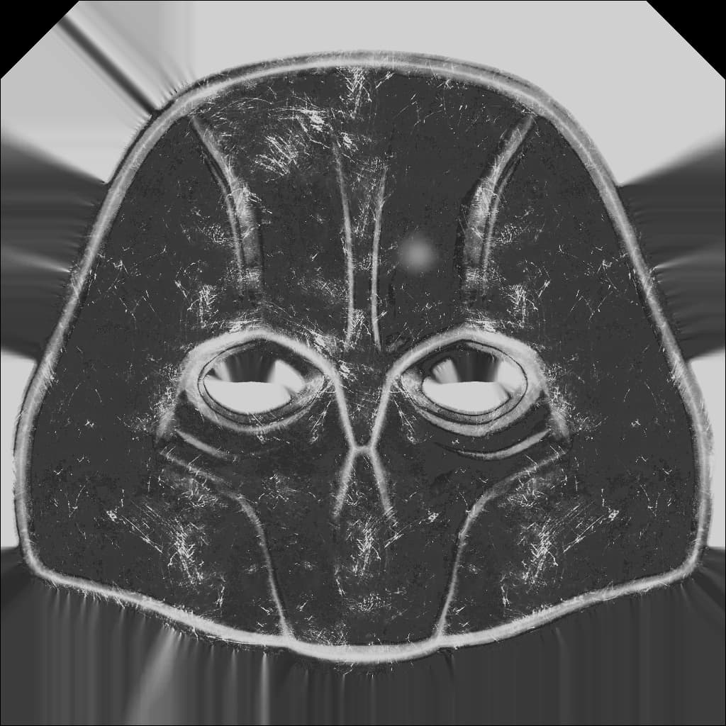 STL - Máscara de soldador futurista