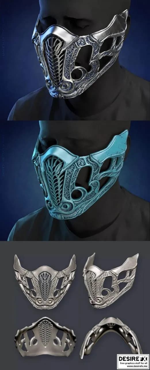 STL - Máscara de Sub Zero 2021