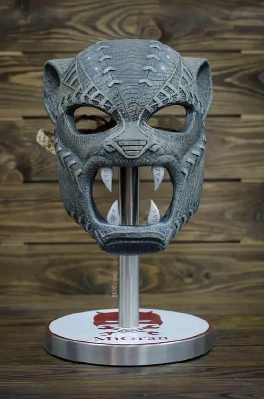 STL - Máscara de T'Challa Pantera Negra