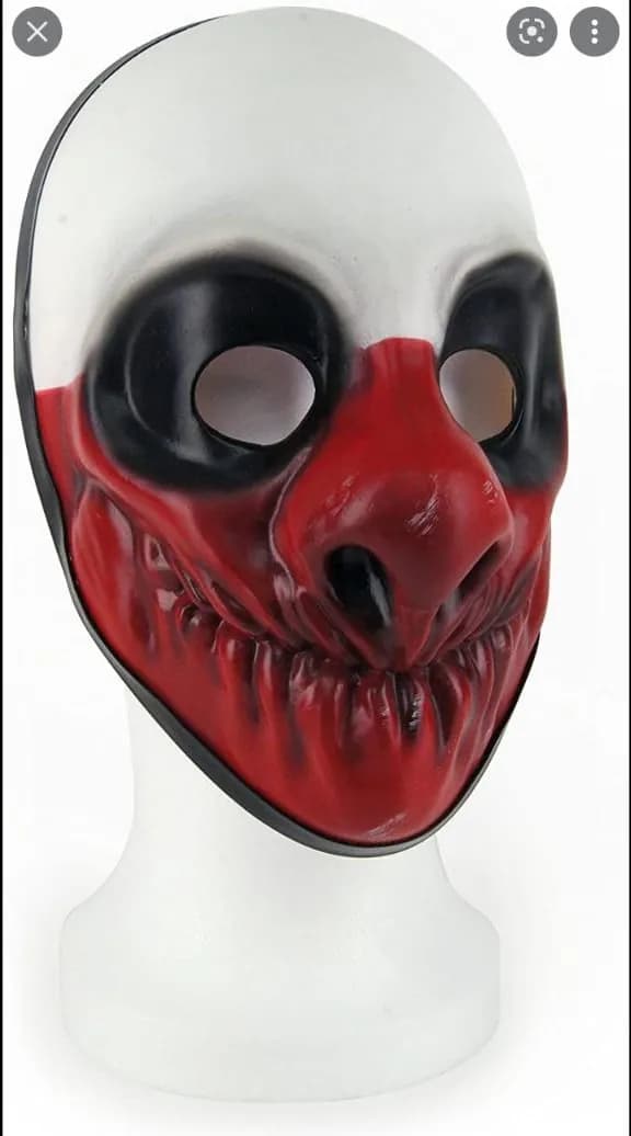 STL - Máscara de Wolf Payday 2