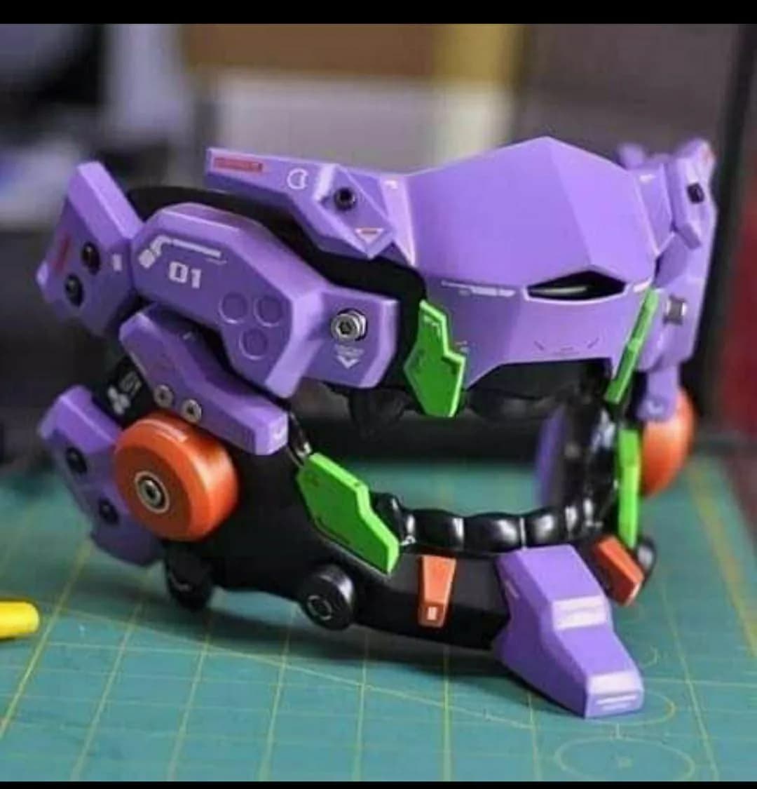 STL - Máscara Evangelion Unidad 01