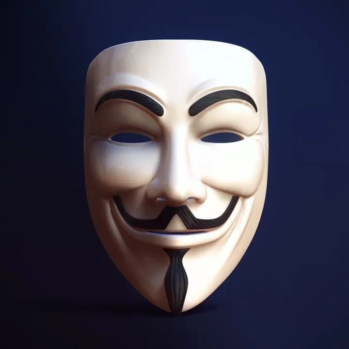 STL - Máscara Guy Fawkes