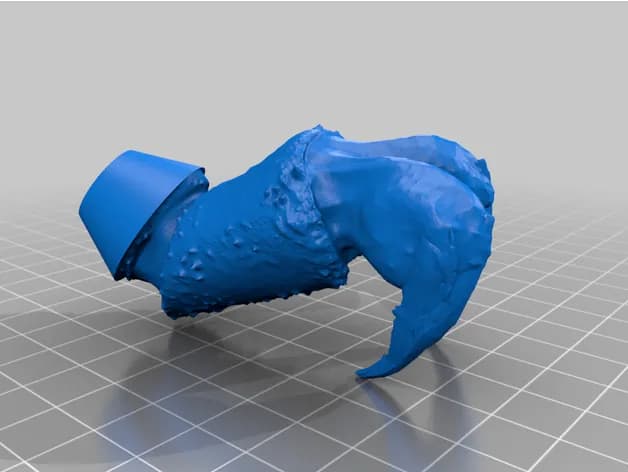 STL - Máscara Headcrab de Half Life render 4