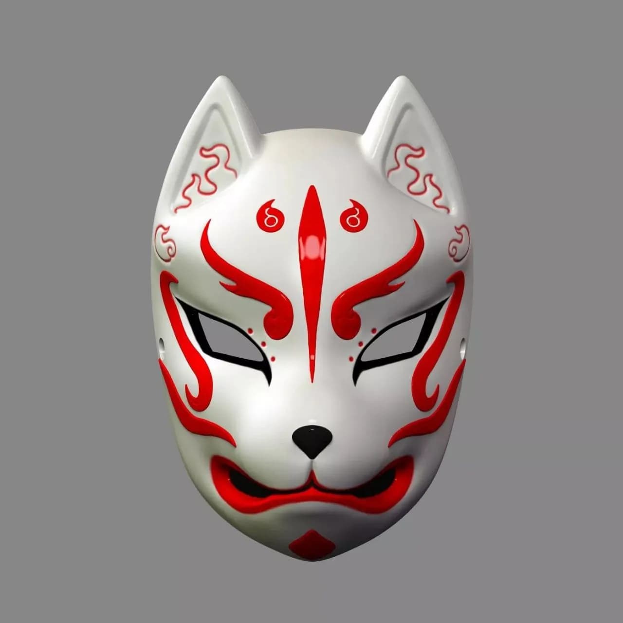 STL - Máscara Kitsune de Zorro
