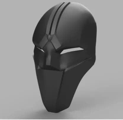 STL - Máscara Oni de Genji de Overwatch