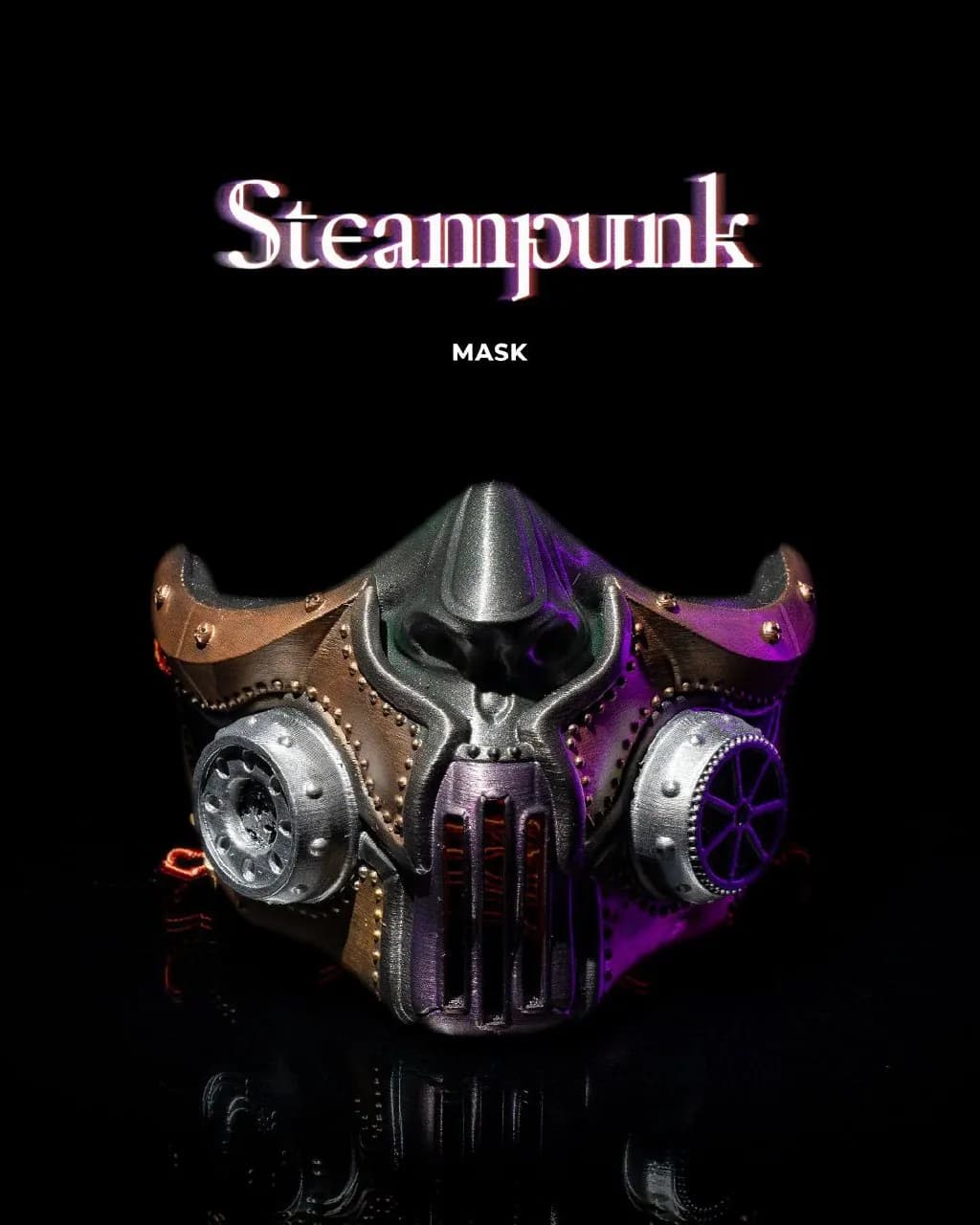 STL - Máscara Steampunk