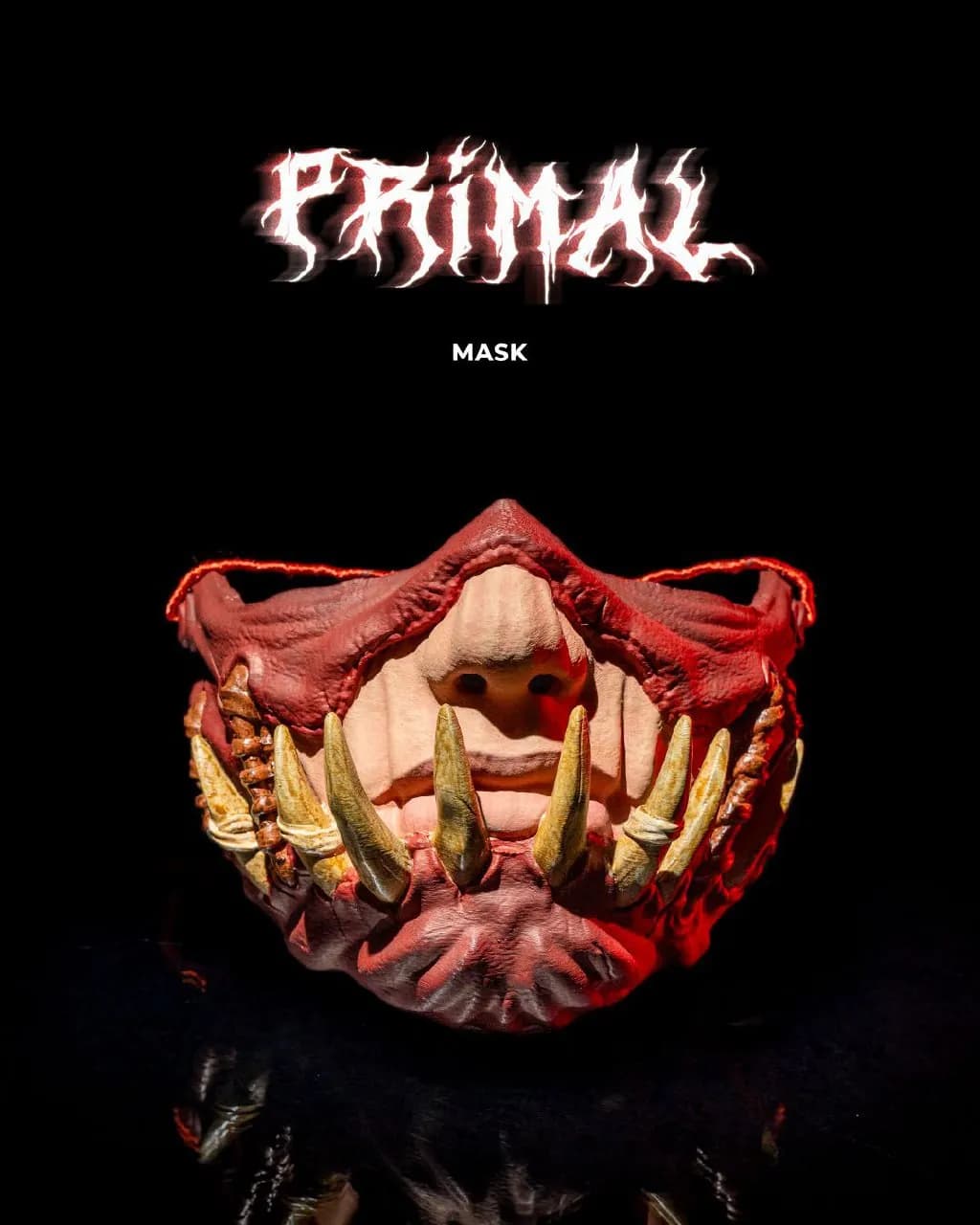 STL - Máscara tribal demoníaca