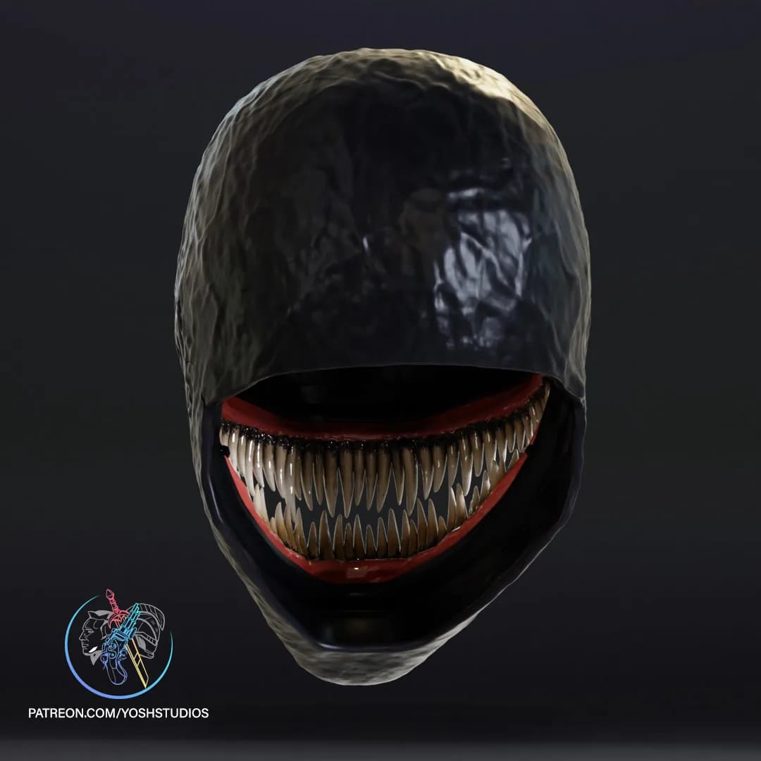 STL - Máscara Venom para Spiderman 2 render 5