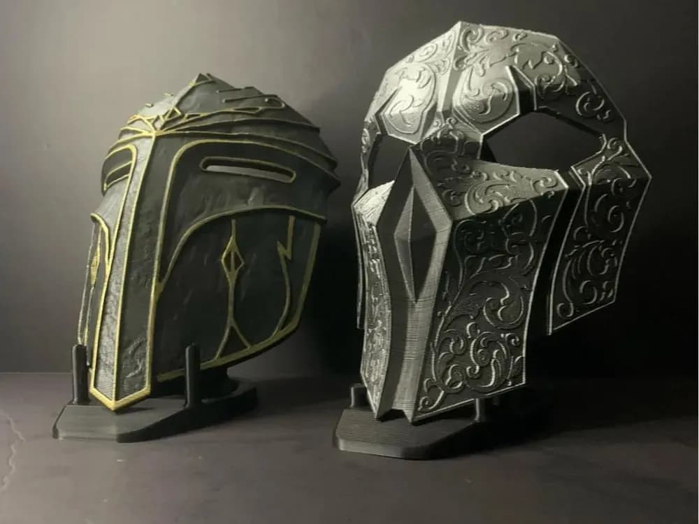 STL - Máscaras de Duelo de Hogwarts