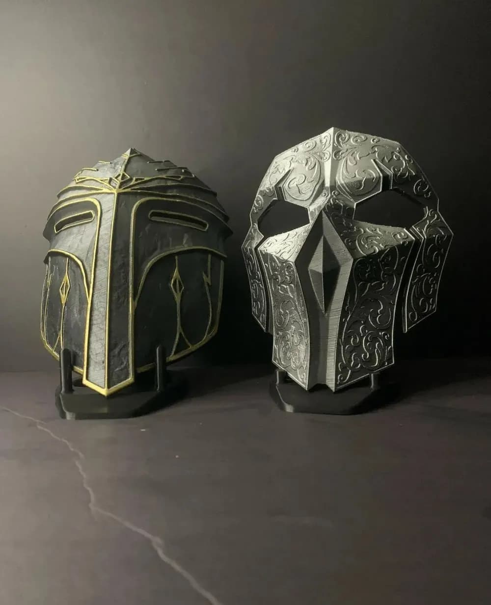 STL - Máscaras de Duelo de Hogwarts render 2