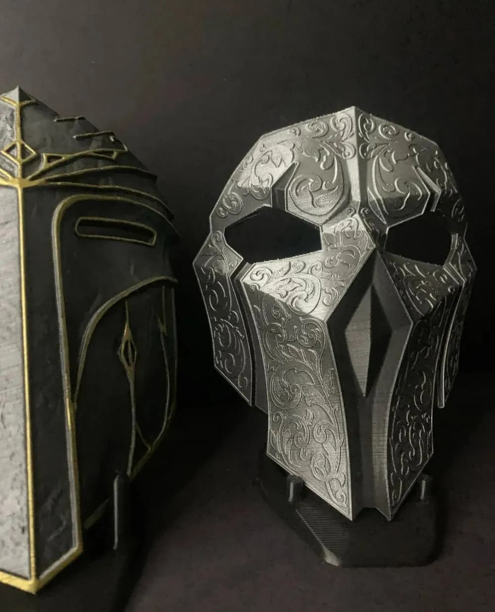 STL - Máscaras de Duelo de Hogwarts render 3