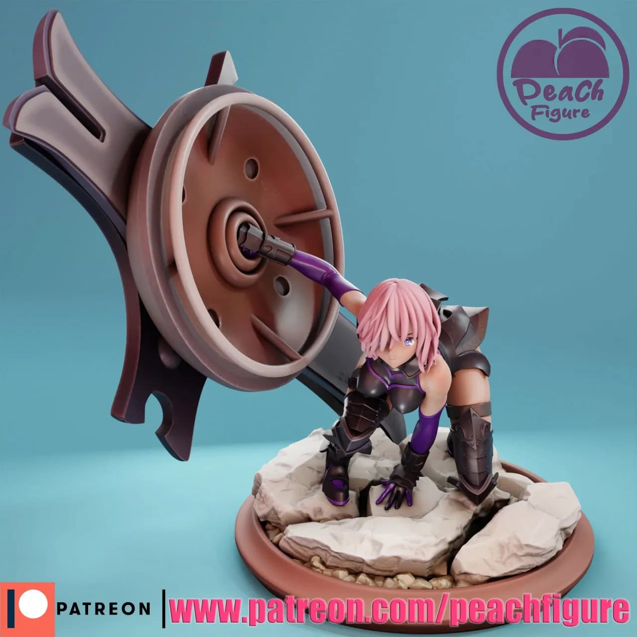STL - Mash Kyrielight Armadura Oscura