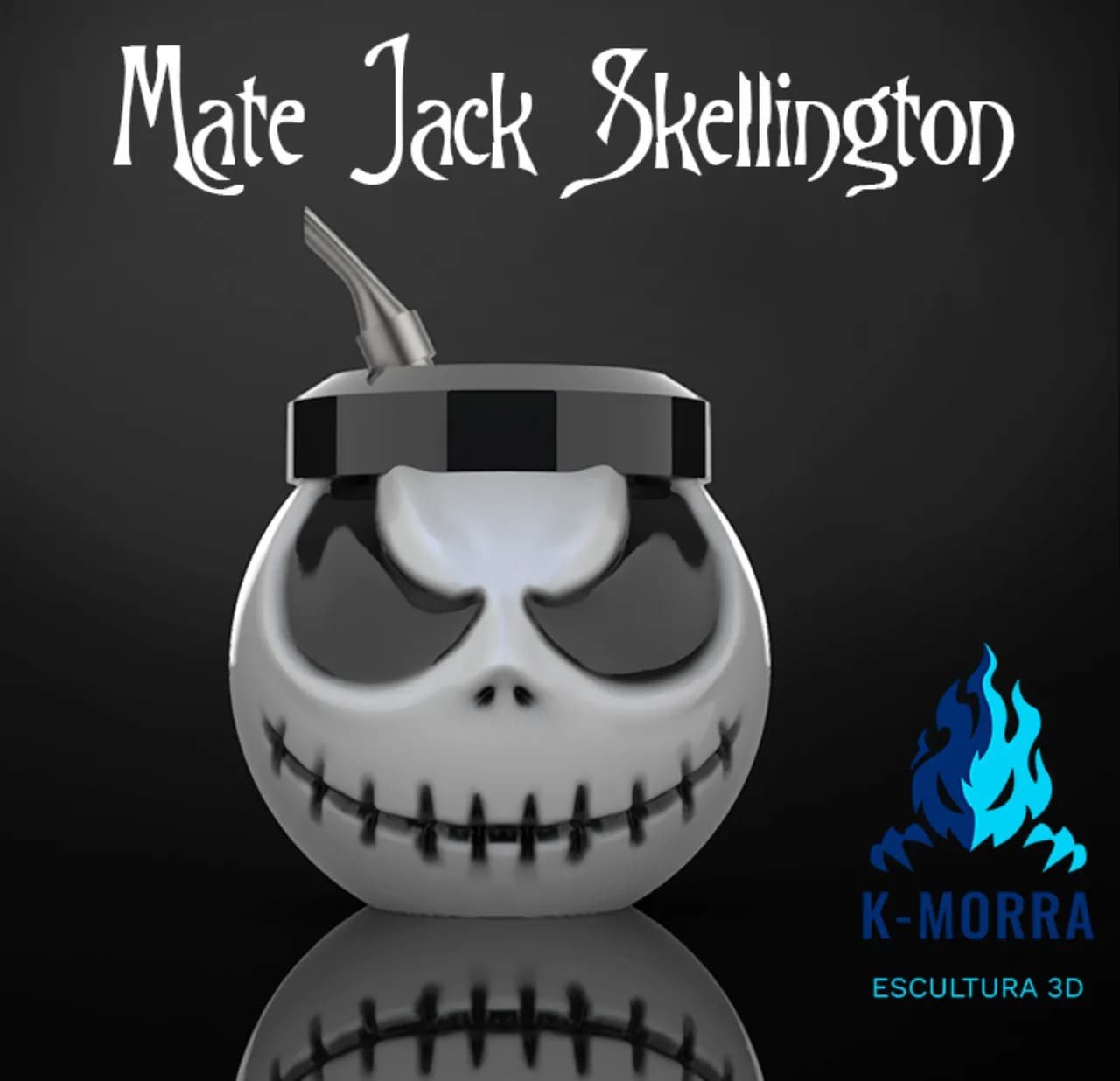 STL - Mate de Jack Skellington