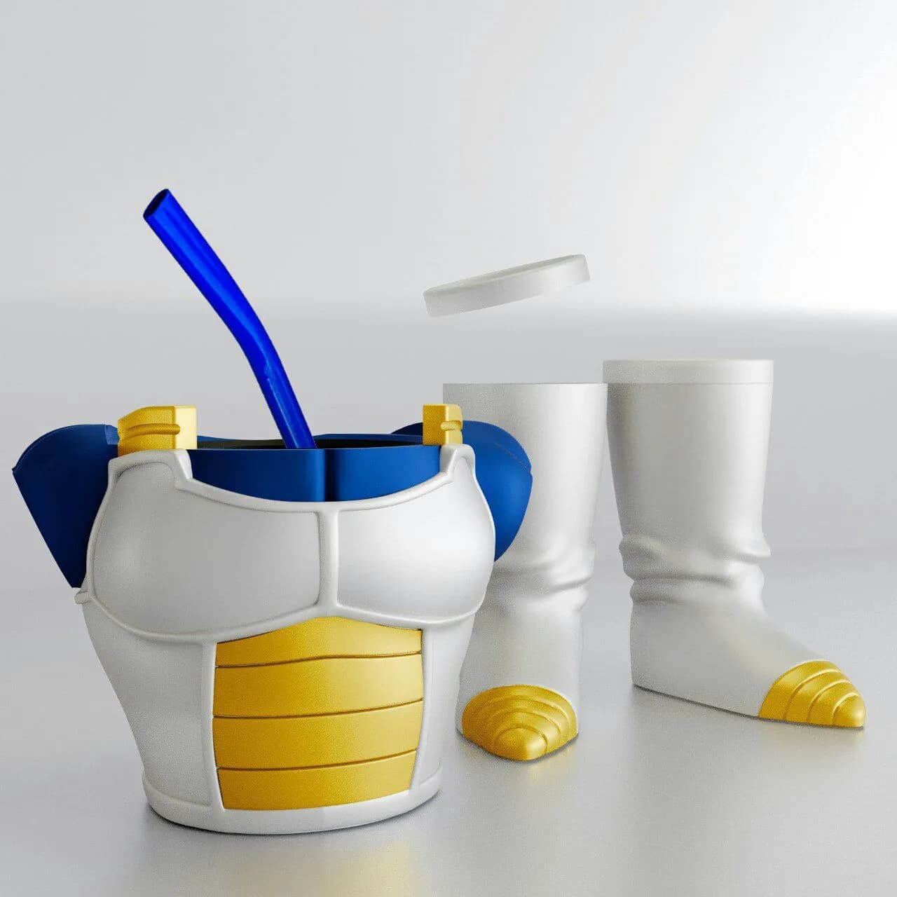 STL - Mate de Vegeta de Dragon Ball