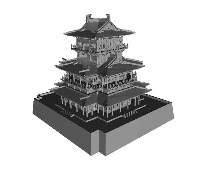 STL - matsumoto castle 1 snapshot 1