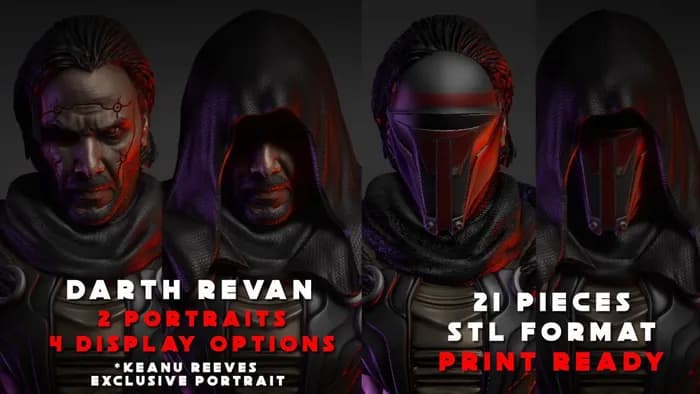 STL - mauro misiewicz darth revan