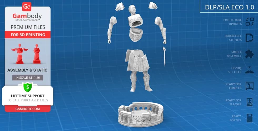 STL - Máximo Gladiador
