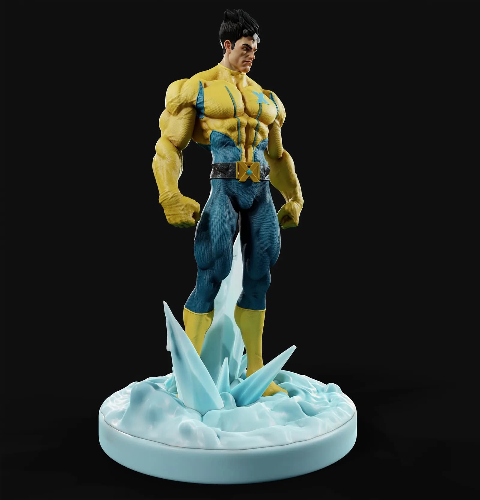 STL - Maximus Valor Figura render 4