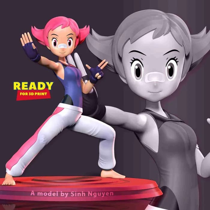 STL - maylene pokemon