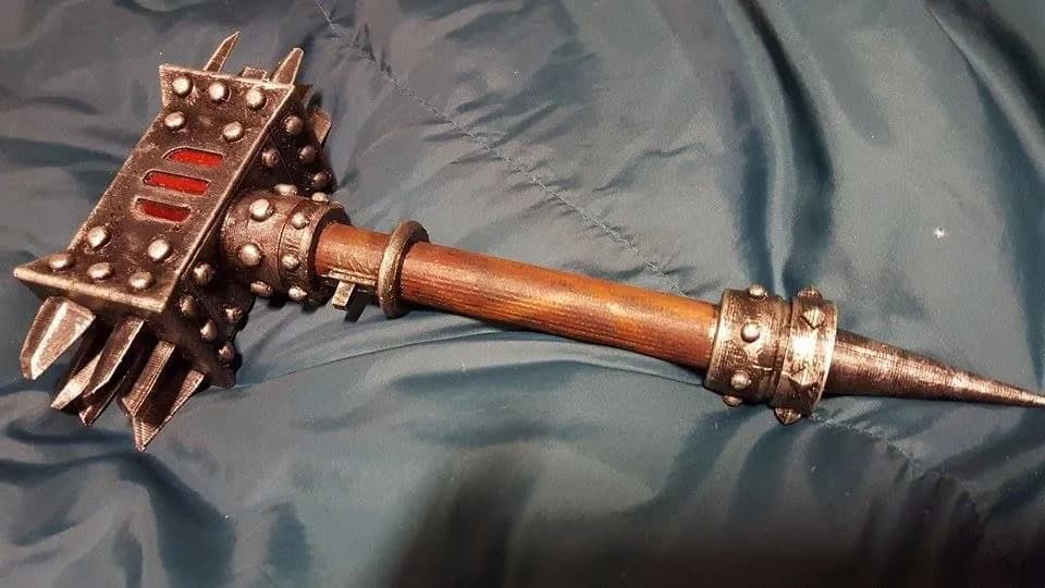 STL - Maza de guerra Warhammer