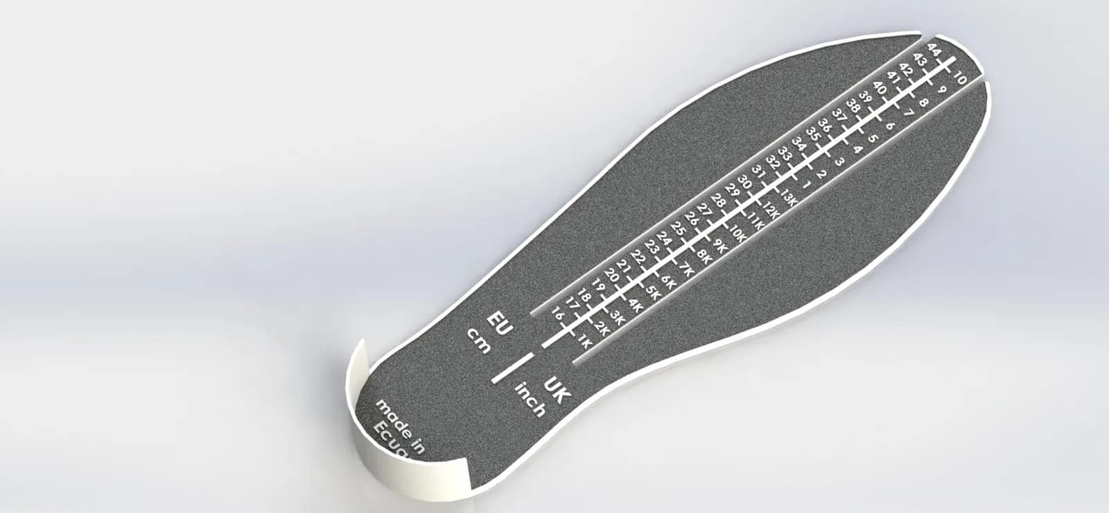 STL - Medidor de pie render 2