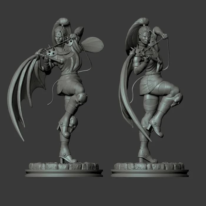 STL - Megaera de Hades render 3