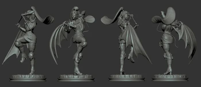 STL - Megaera de Hades render 4