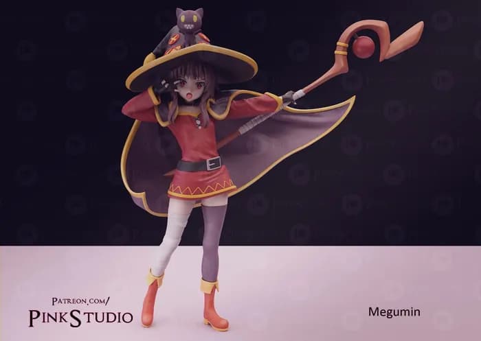 STL - megumin + nsfw