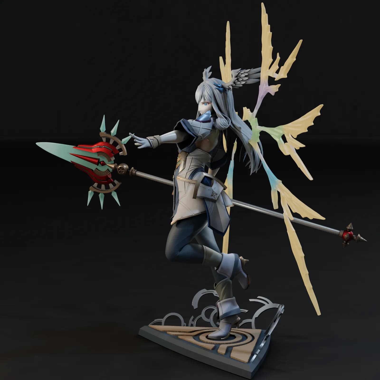 STL - Melia Xenoblade Chronicles render 3