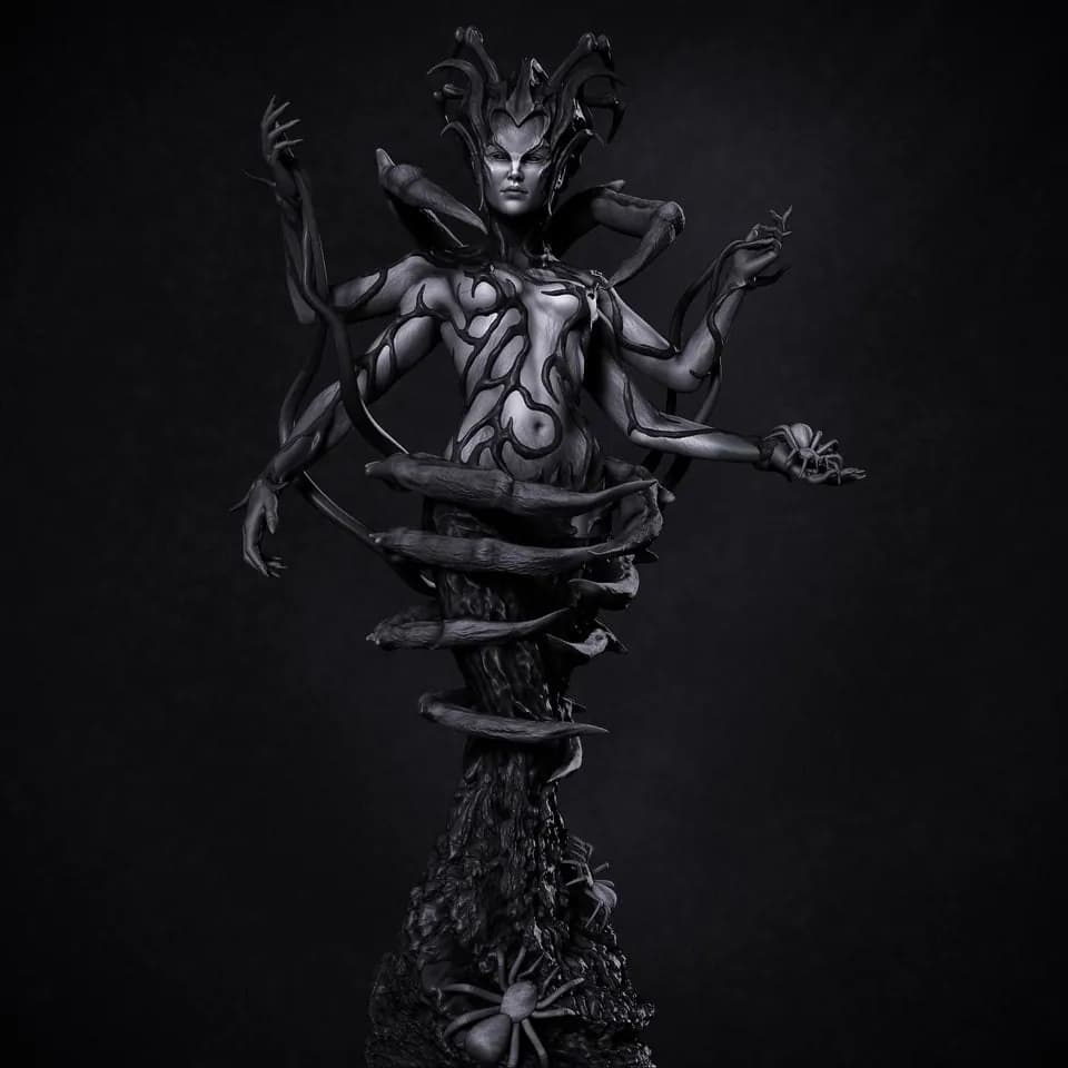 STL - Mephala, Reina de las Telarañas