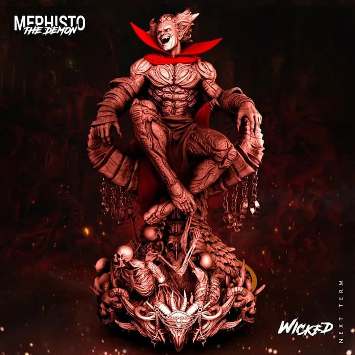 STL - Mephisto El Demonio render 2