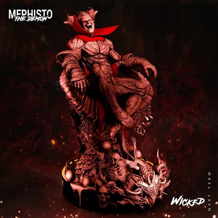 STL - Mephisto El Demonio render 3