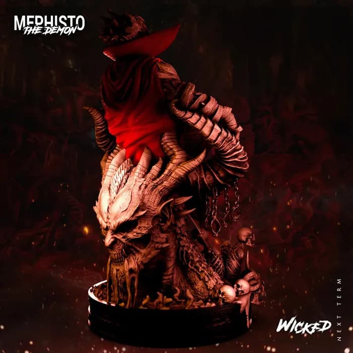 STL - Mephisto El Demonio render 5