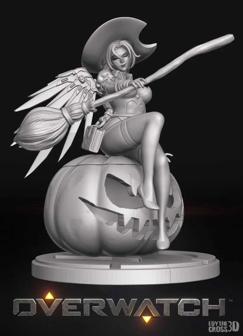 STL - Mercy Bruja Overwatch
