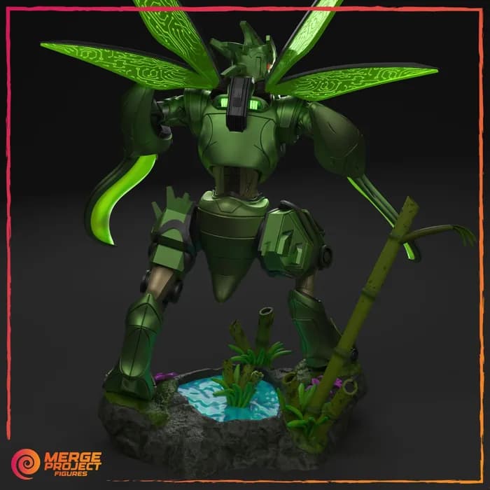 STL - merge project scyther (1) render 2