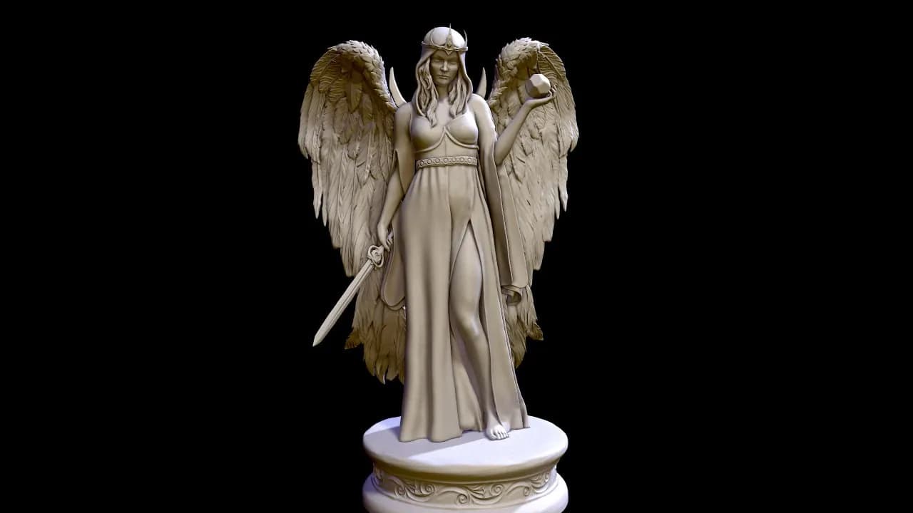 STL - Meridia, Warrior Angel