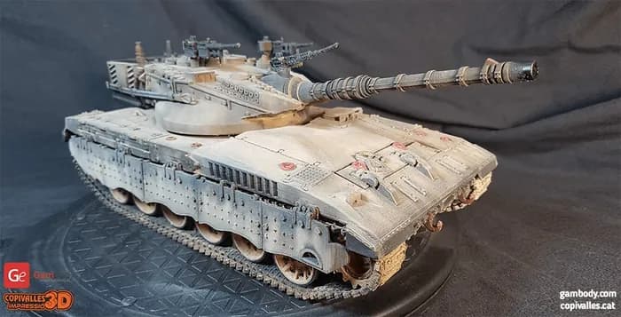 merkava 2 tank 124 gambody